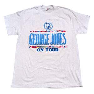 1988 George Jones on Tour T shirt